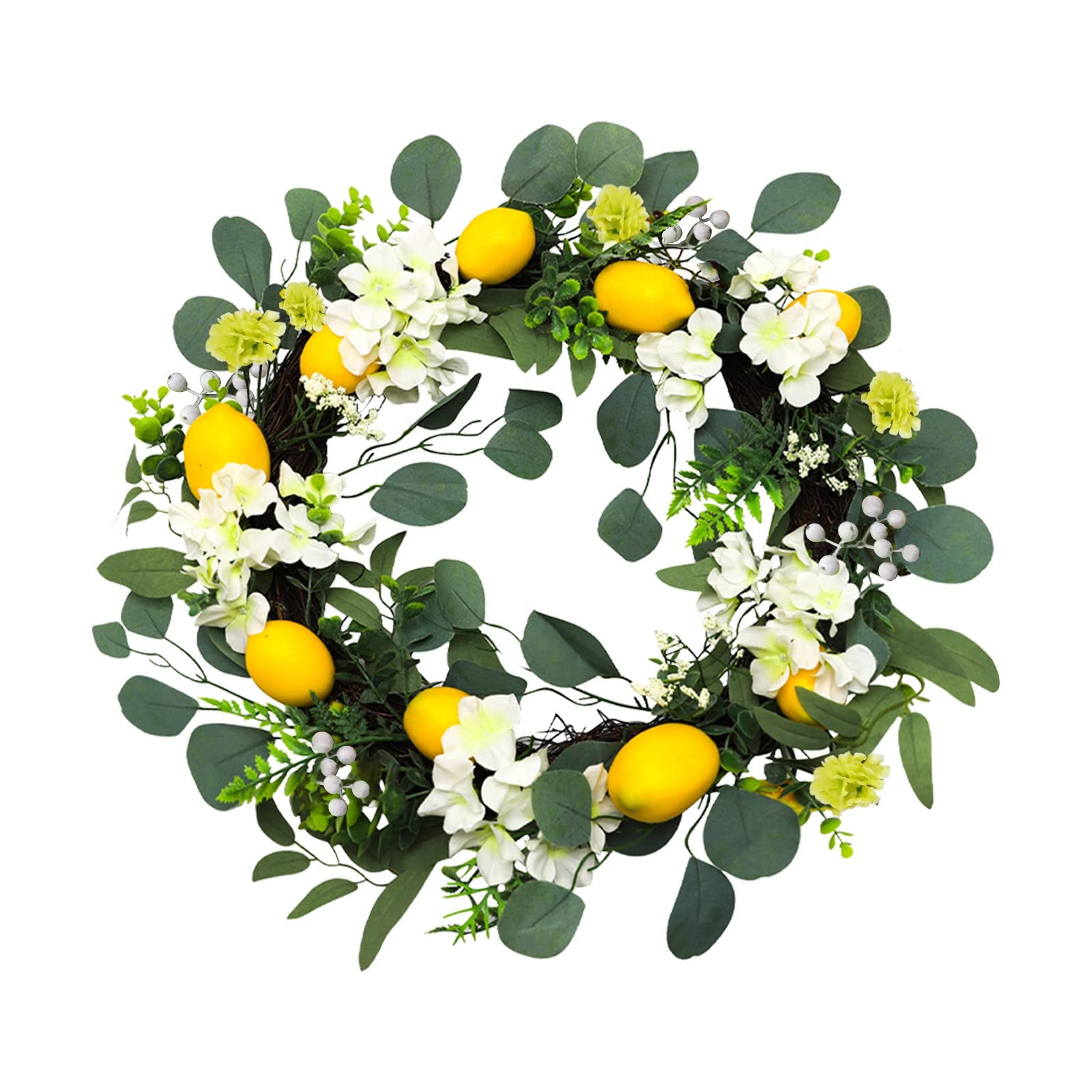 Artificial Sunflower & Hydrangea Garland - Easter Window & Door Decor, Home Atmosphere Decoration, Wedding & Party Supplies - Perfect for Spring Decor, Holiday Gifts, and Indoor/Outdoor Use