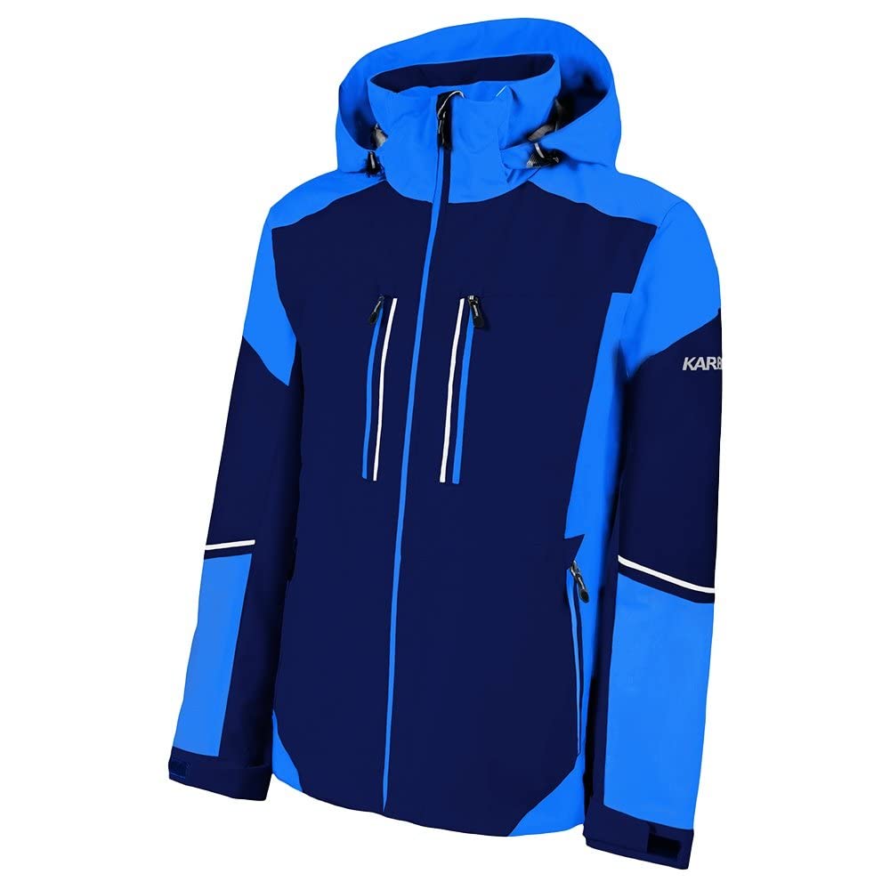 KARBON Hydrogen Insulated Ski Jacket for Men - Waterproof Winter Jacket with Thermal Insulation - Perfect for Skiing, Snowboarding & Cold Weather Activities
