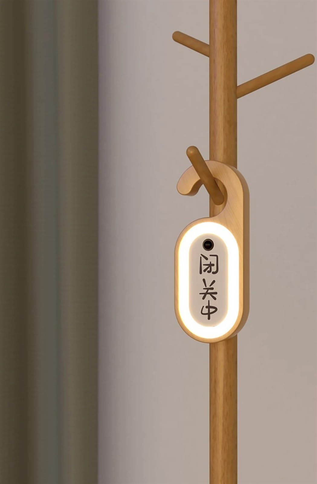 USB Rechargeable LED Message Board with Auto Sensor - Bedside Night Light for Bedroom, Dorm, Nursery - Customizable Display for Notes, Reminders & Decor
