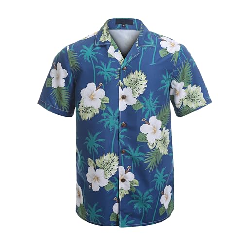 Blue White Floral 012