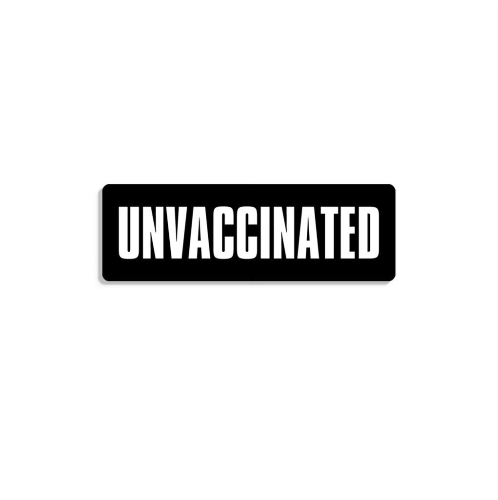 Tactical PVC Morale Patch for Military, Police & Outdoor Enthusiasts - Durable Hook & Loop Badge for Vests, Backpacks & Gear (Unvaccinated Design)