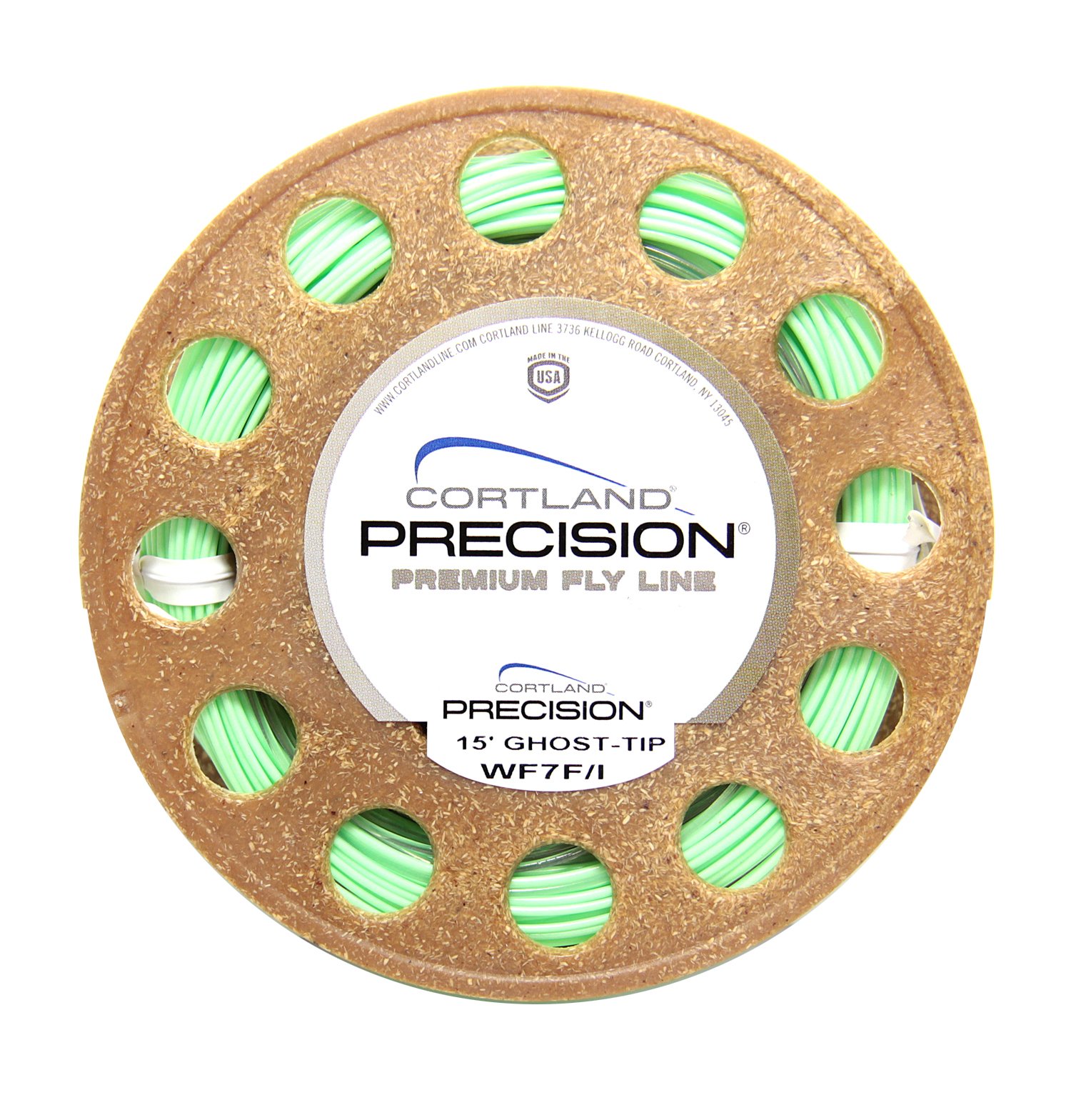 Cortland Ghost Tip 15 Fly Line - Premium Floating Fly Fishing Line for Trout & Salmon - Ideal for Freshwater & Saltwater Fly Fishing