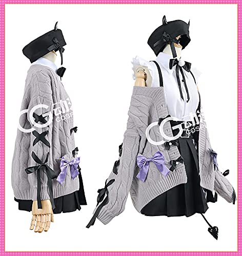 VTuber Tokoyami Towa Cosplay Costume Full Set - Anime Character Dress for Halloween, Christmas Conventions & Cosplay Events - Perfect for Conventions, Parties & Themed Gatherings