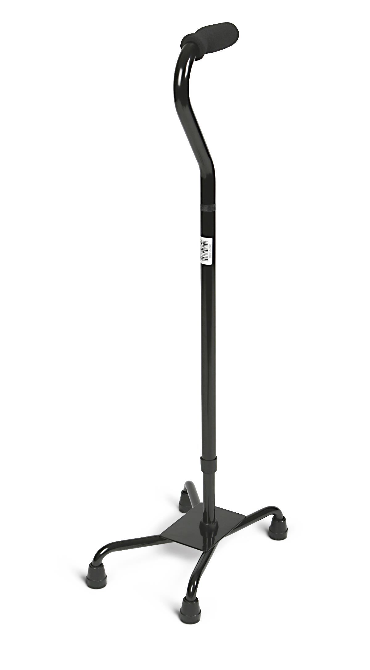 **Heavy Duty Bariatric Quad Cane with Wide Base - Non-Slip Support for Seniors & Mobility Aid - Ideal for Walking Stability & Weight Support**    *(Use Cases: Perfect for elderly individuals, post-surgery recovery, arthritis support, and enhanced balance during daily activities.)*