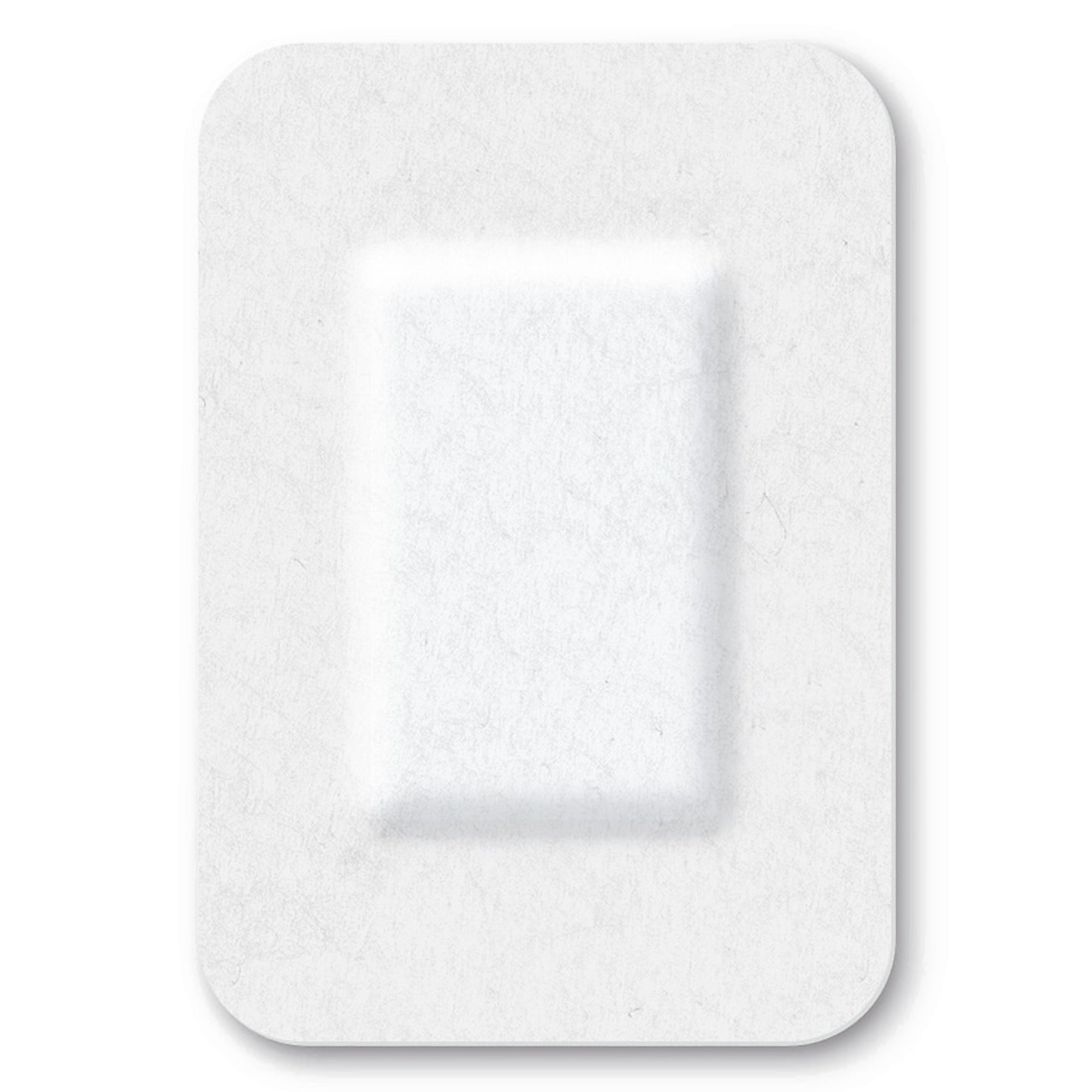 Sterile Cosmopor Silicone Absorbent Island Dressing 2 x 2.8 Inch - Wound Care Bandage with 1 x 1.6 Inch Pad for Post-Surgical, Burns & Chronic Wounds | Medical First Aid Supplies