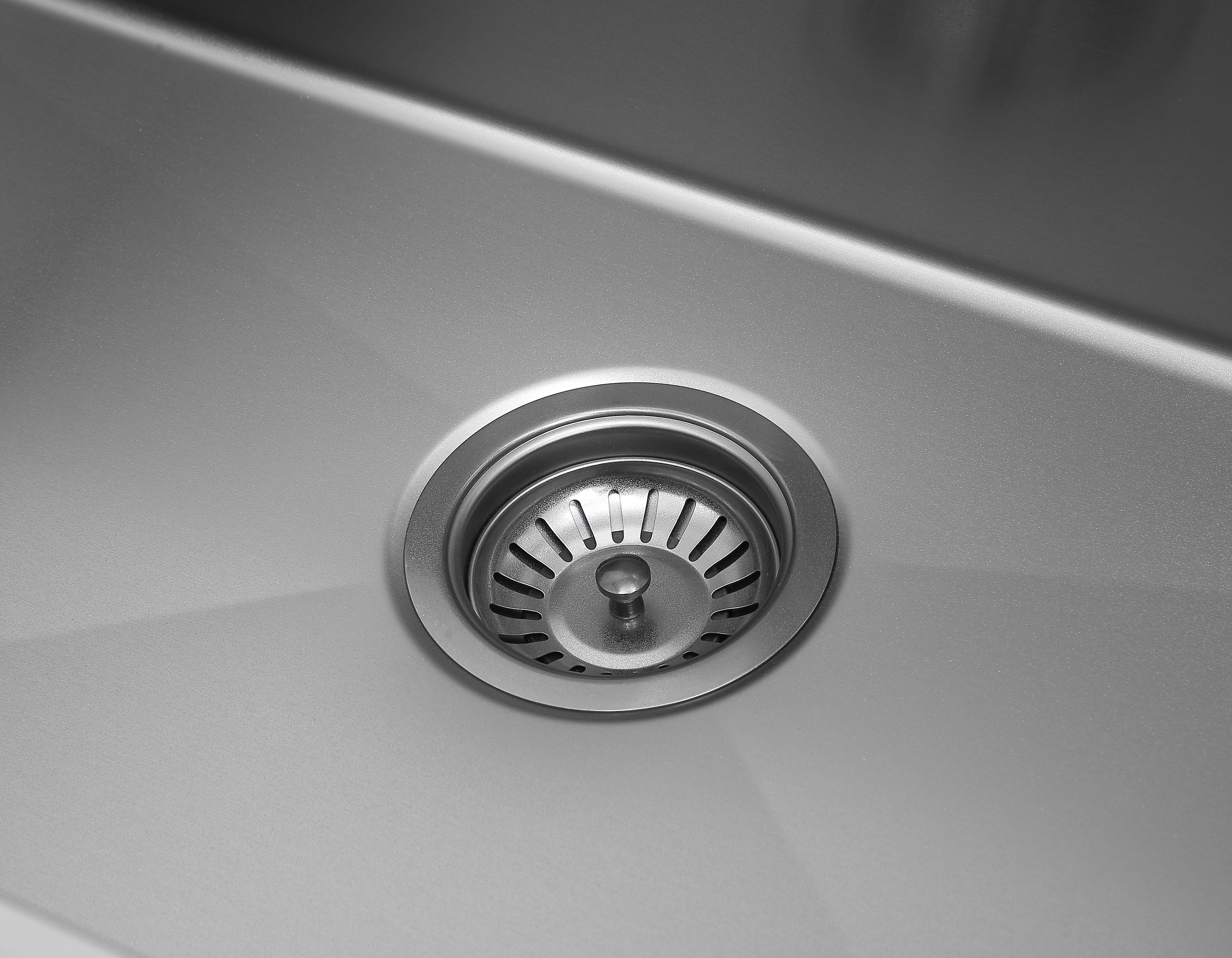 Prestige Series 30-Inch Undermount Single Bowl Stainless Steel Kitchen Sink with Grid & Strainer - Gunmetal PVD Nano Coating for Modern Kitchens & Restaurant Use