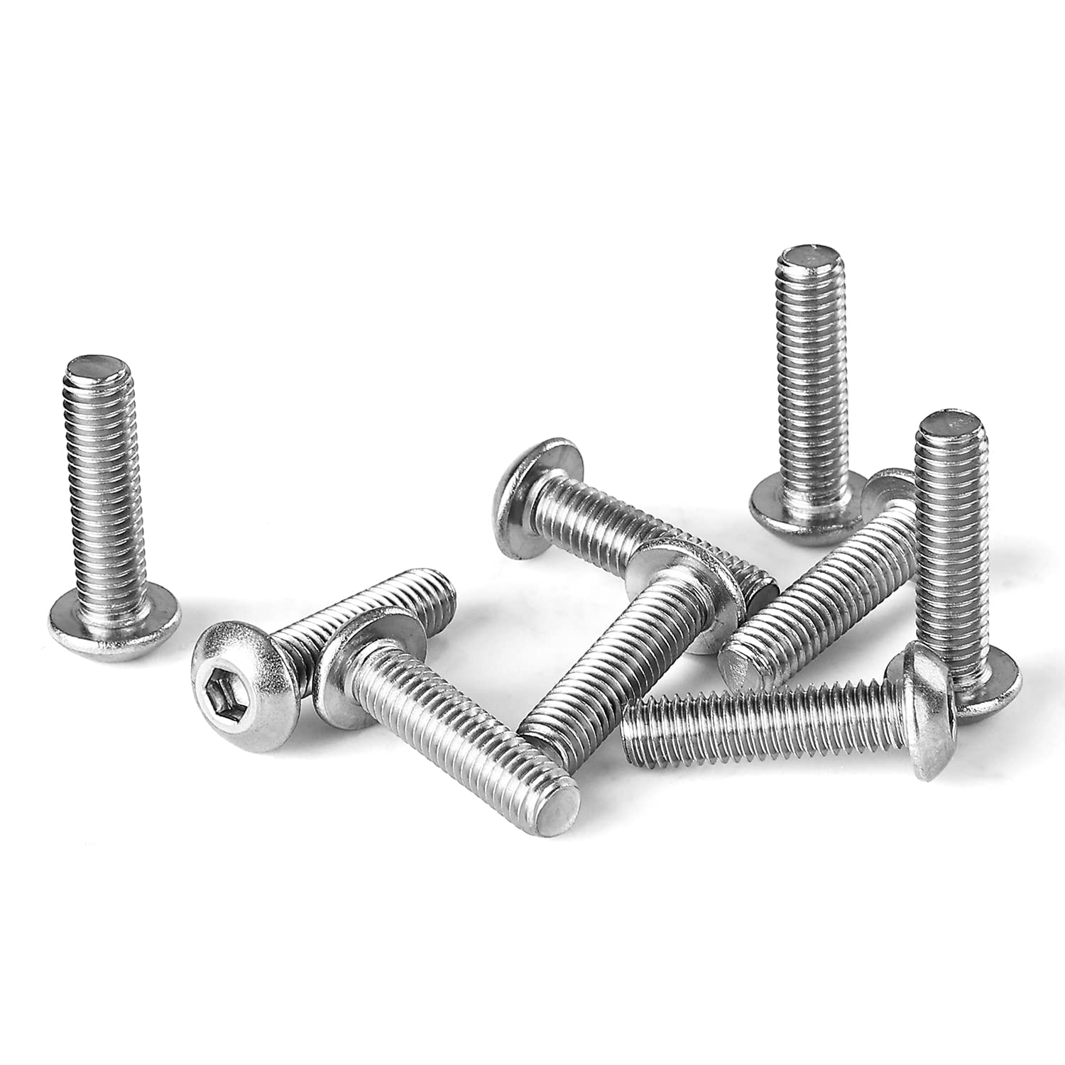 304 Stainless Steel #10-32 x 5/8