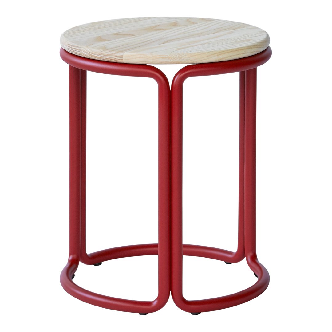 Philippe Malouin Hardie Stool - Modern Wooden Bar Stool for Kitchen & Dining Room | Perfect for Home, Cafe, and Restaurant Seating