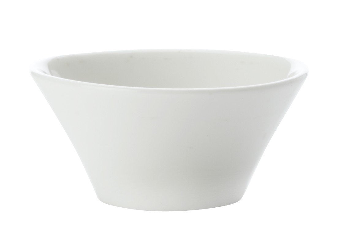 Maxwell & Williams White Basics Conical Dip Bowl 8cm - Premium Ceramic Serving Dish for Dips, Sauces, Snacks - Perfect for Parties, Entertaining & Home Dining