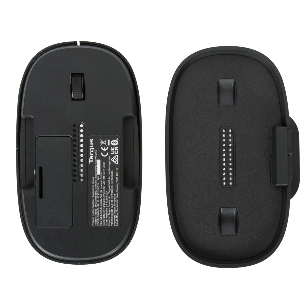 EcoSmart™ Ergonomic Keyboard and ErgoFlip™ Wireless Mouse Combo Set - Comfortable Wrist Support for Office, Gaming & Home Use - Reduce Carpal Tunnel & Typing Fatigue
