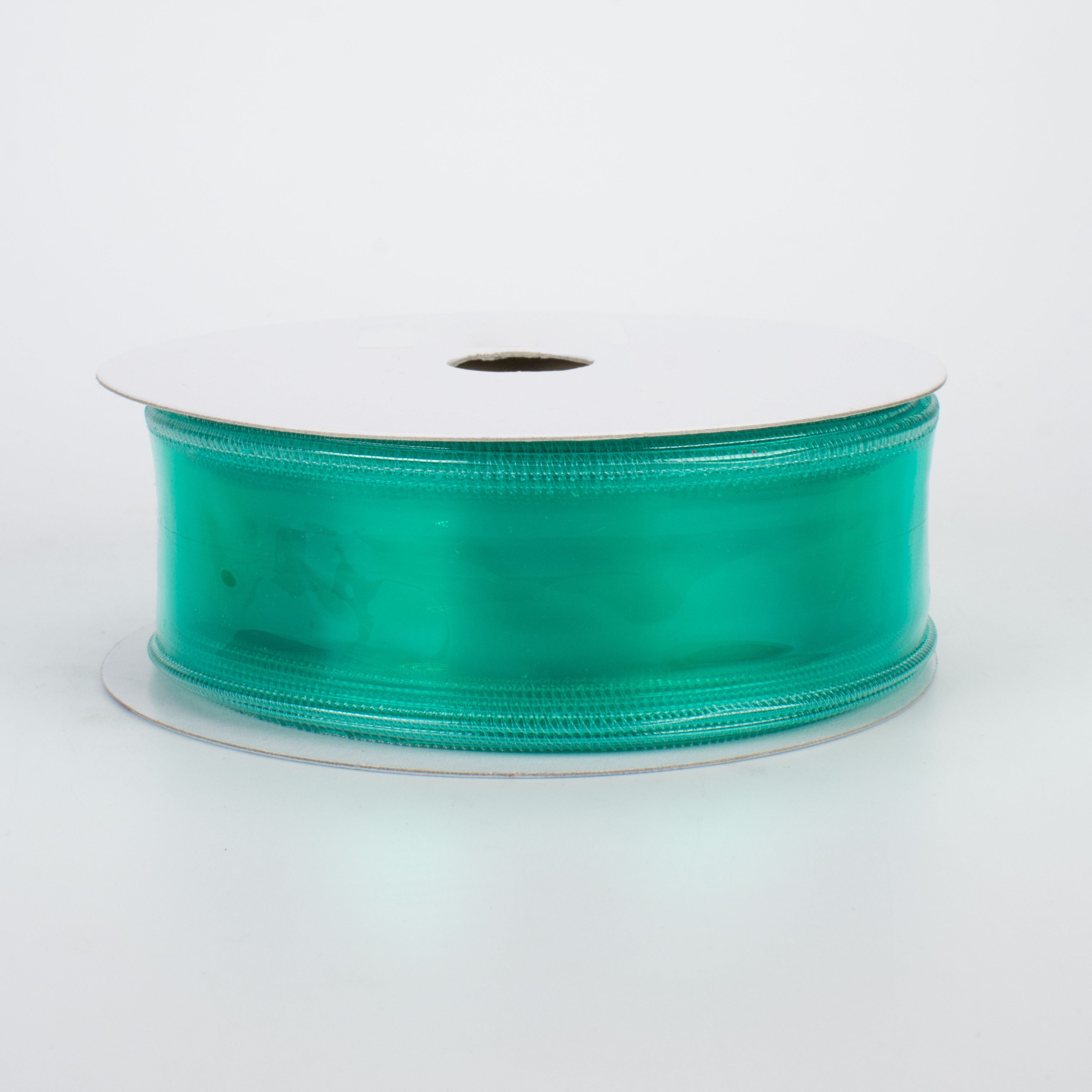 1.5 Inch Jelly Ribbon in Aqua - 10 Yards of Soft Satin Ribbon for Gift Wrapping, Hair Bows, and DIY Crafts