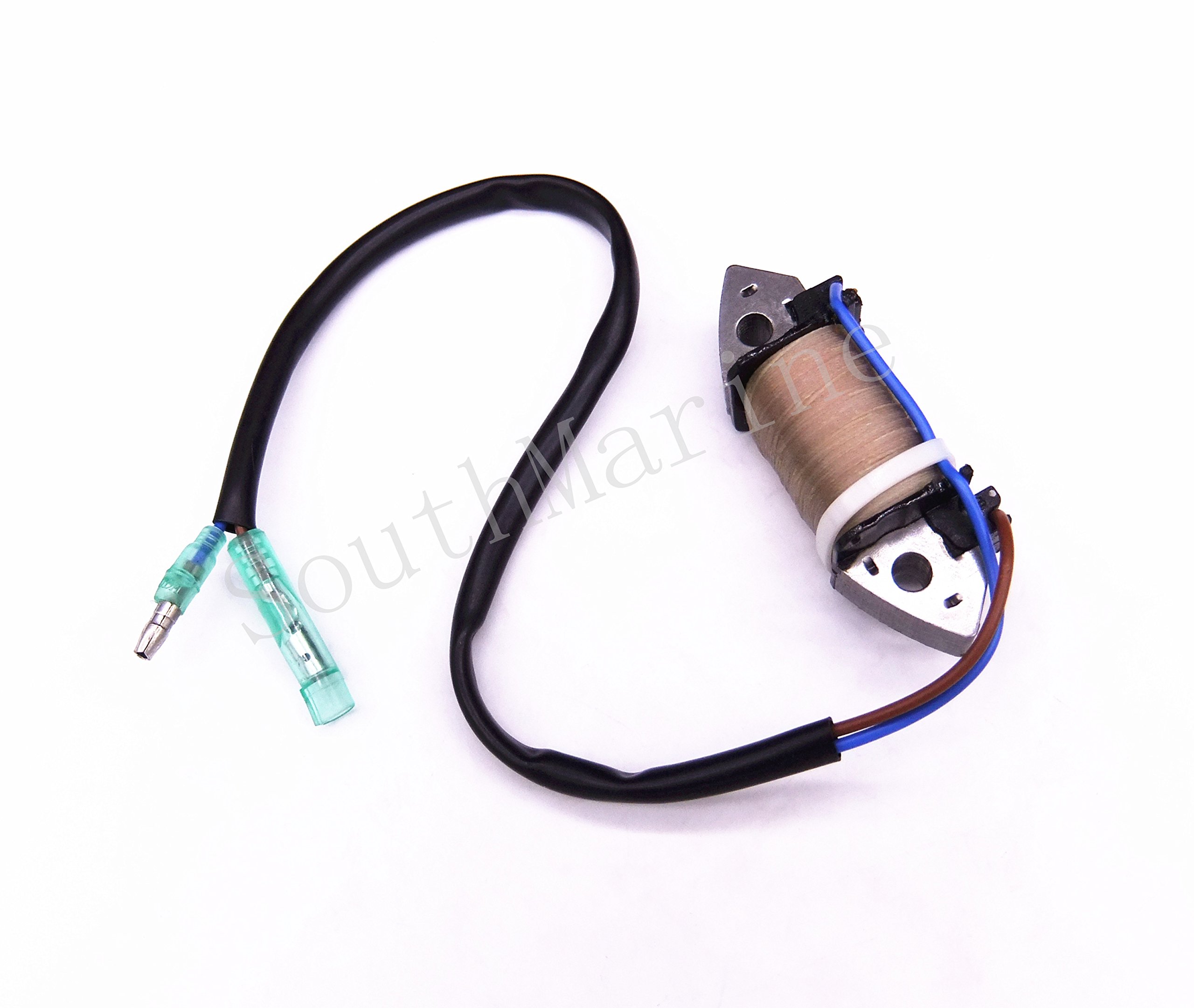 Boat Engine Ignition Coil 803844T01 - Compatible with Mercury, Mercruiser, Quicksilver 8HP 9.9HP, Tohatsu, Nissan, Evinrude Johnson OMC - Replaces 3AA-06021-0, 3AA060210M, 5040306, Sierra 18-25513 - Perfect for Marine Engine Repair & Maintenance