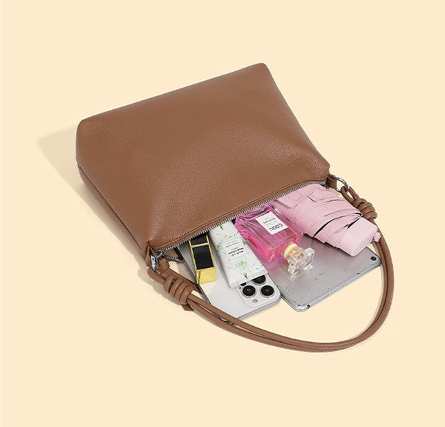 Premium Soft Leather Shoulder Bag for Women - Stylish & Durable Crossbody Purse - Perfect for Work, Travel & Everyday Use