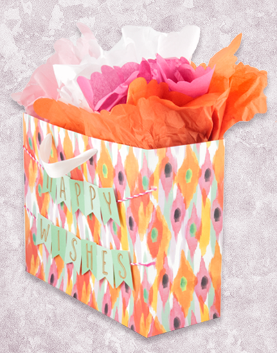 Happy Wishes Banner & Gift Bags Set - Perfect for Birthday Parties, Baby Showers & Wedding Decorations