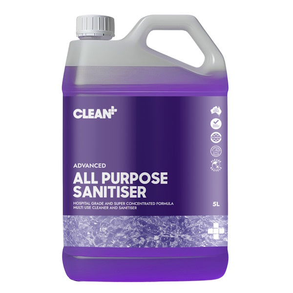Clean Plus Advanced All Purpose Sanitizer Spray - Kills 99.9% Germs & Bacteria - Safe for Home, Office, Kitchen, and Travel Use