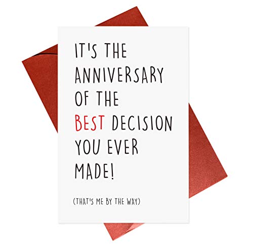 First Anniversary Card