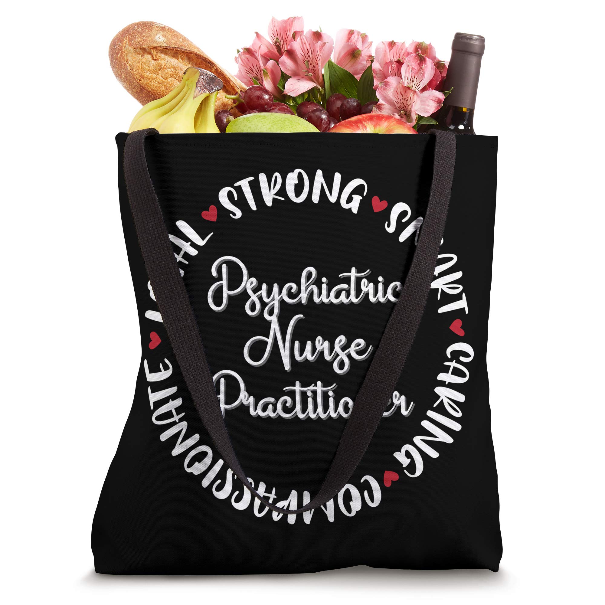 Psychiatric Nurse Practitioner Gifts - Funny Nurse Appreciation Tote Bag for Mental Health Professionals - Perfect for Work, School & Medical Conferences