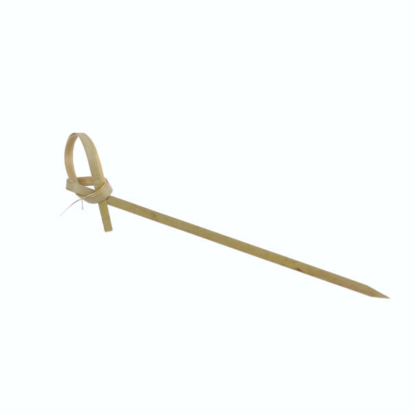 3.5 Inch Bamboo Picks - 100 Count Natural Wooden Toothpicks for Appetizers, Cheese, Fruits & Cocktails - Eco-Friendly Disposable Party Supplies