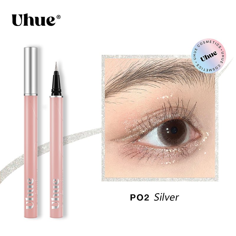 UHUE Professional Waterproof Eyeliner Pen - Long Lasting Smudge Proof Liquid Eyeliner for Precise Winged Liner & Cat Eye Makeup - Perfect for Daily Wear, Parties & Special Occasions
