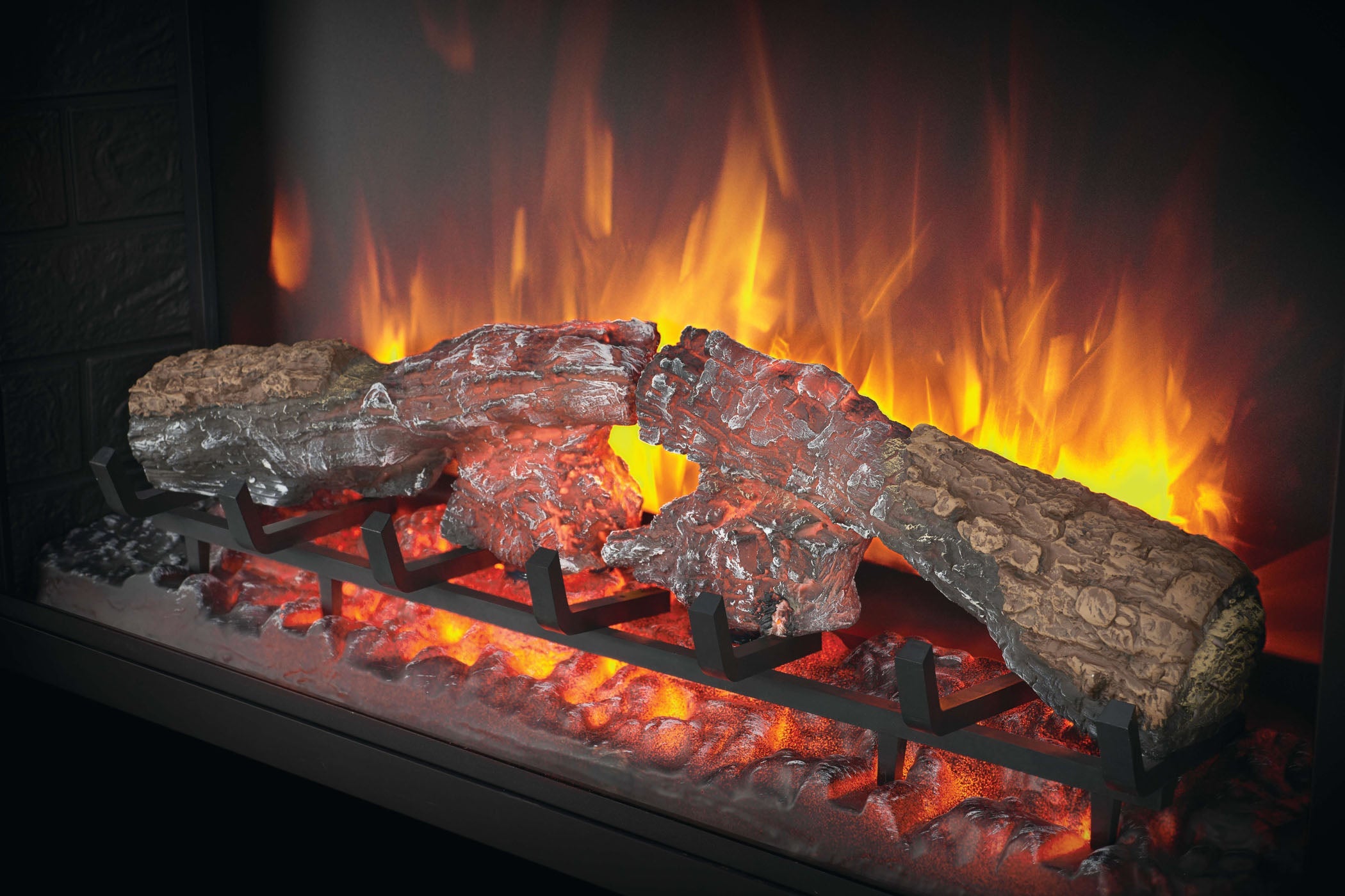 Napoleon Element 36-Inch Dual Voltage Built-In Electric Fireplace Insert - Perfect for Living Room, Bedroom & Home Heating