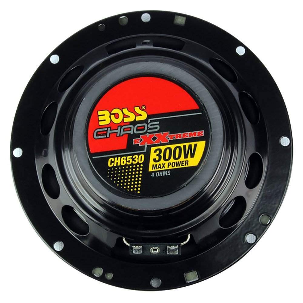 Boss Audio CH6530 6.5 Inch 300 Watt 3-Way Coaxial Car Speakers (8 Pack) - High Performance Stereo Sound System for Trucks, SUVs, and Custom Car Audio Upgrades