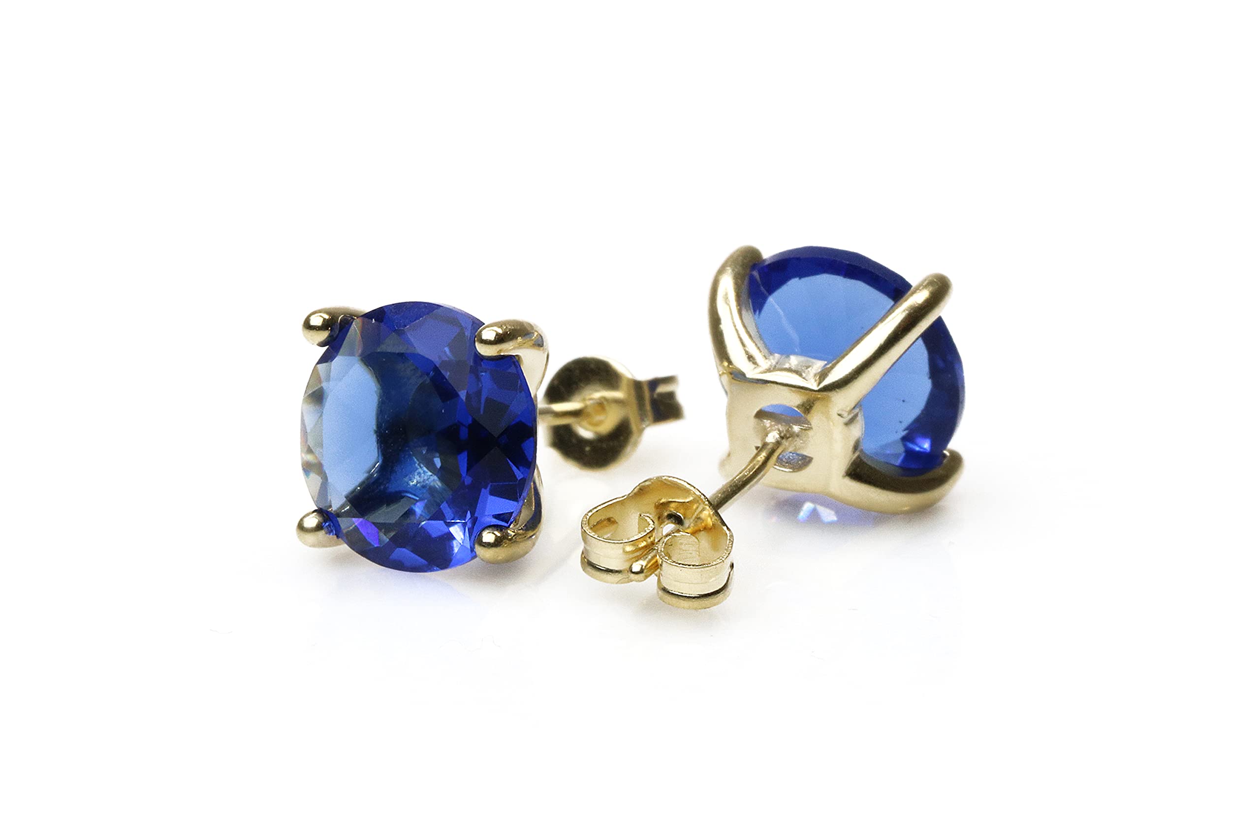Blue Sapphire Earrings for Women - Bridal & Statement Jewelry Gift