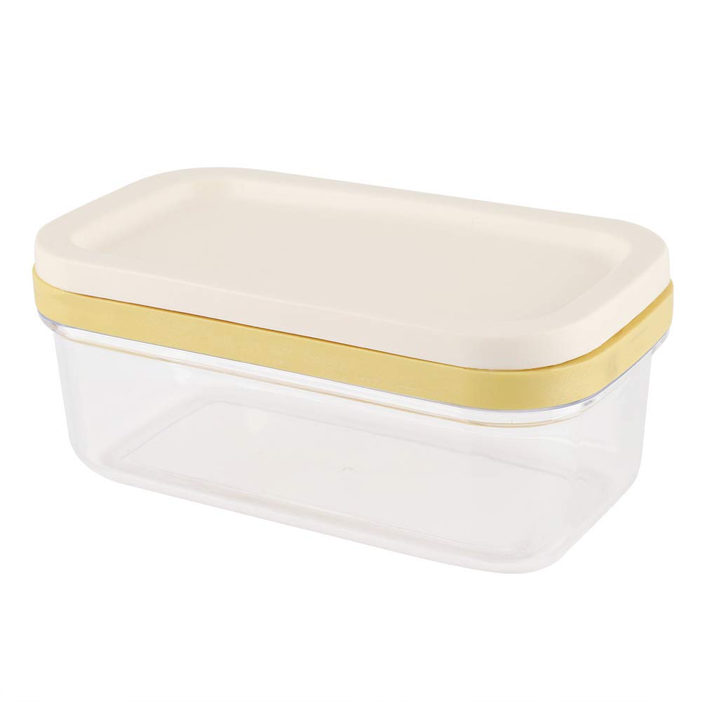 Butter Cheese Storage Box with Cutting Net - Kitchen & Fridge Organizer