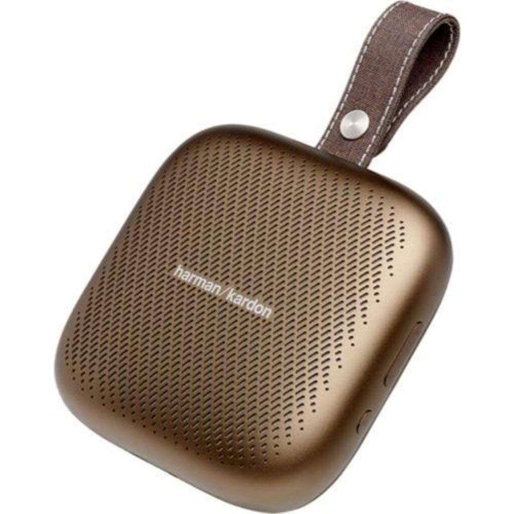 Harman Kardon NEO Portable Wireless Bluetooth Speaker with Rich Bass - Premium Copper Finish | Perfect for Outdoor Travel, Beach Parties & Home Entertainment
