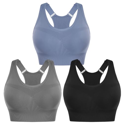 Racerback--black+grey+dark Blue