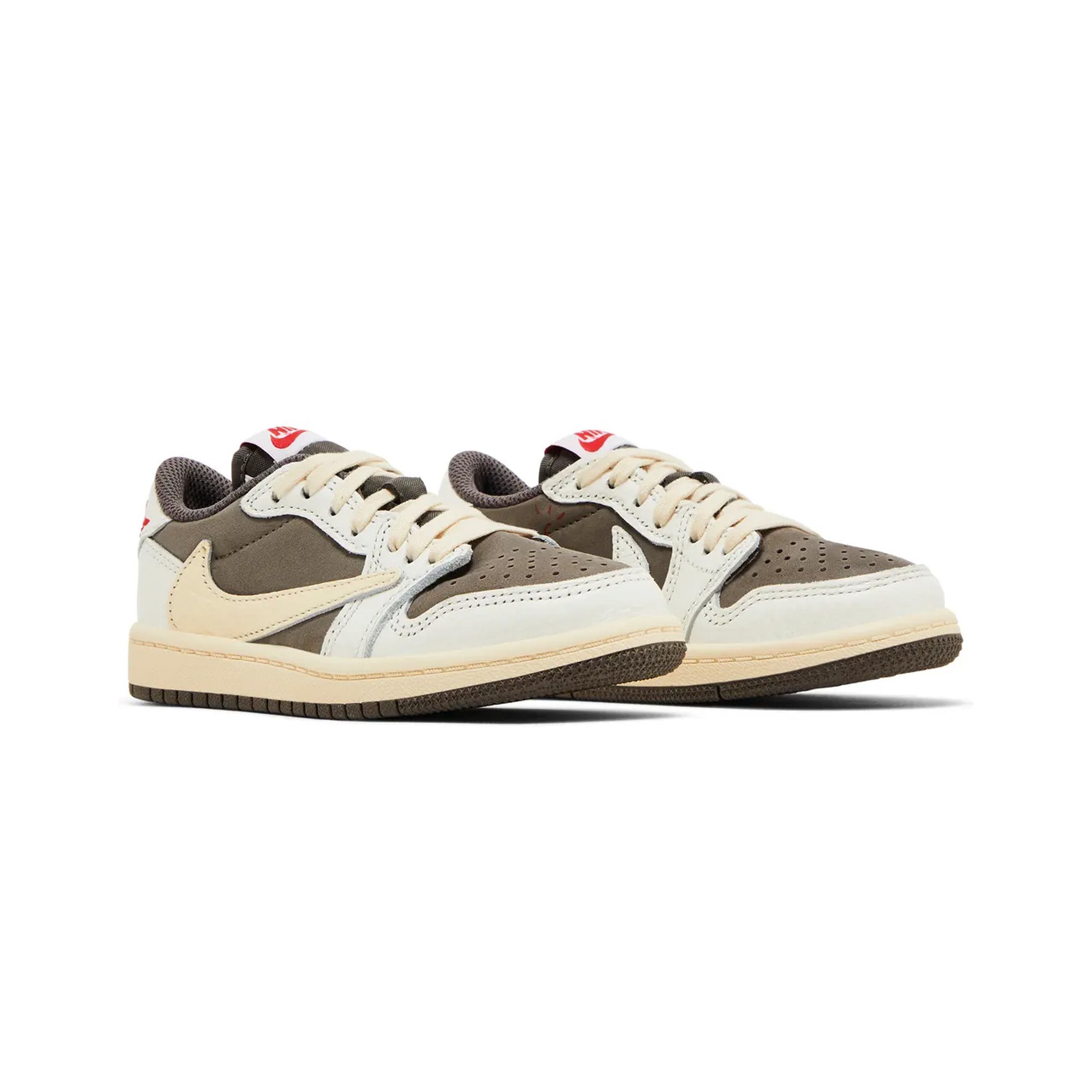 Air Jordan 1 Retro Low OG SP Travis Scott Reverse Mocha Sneakers (2022) - Men's Basketball Shoes for Casual Wear & Street Style Fashion
