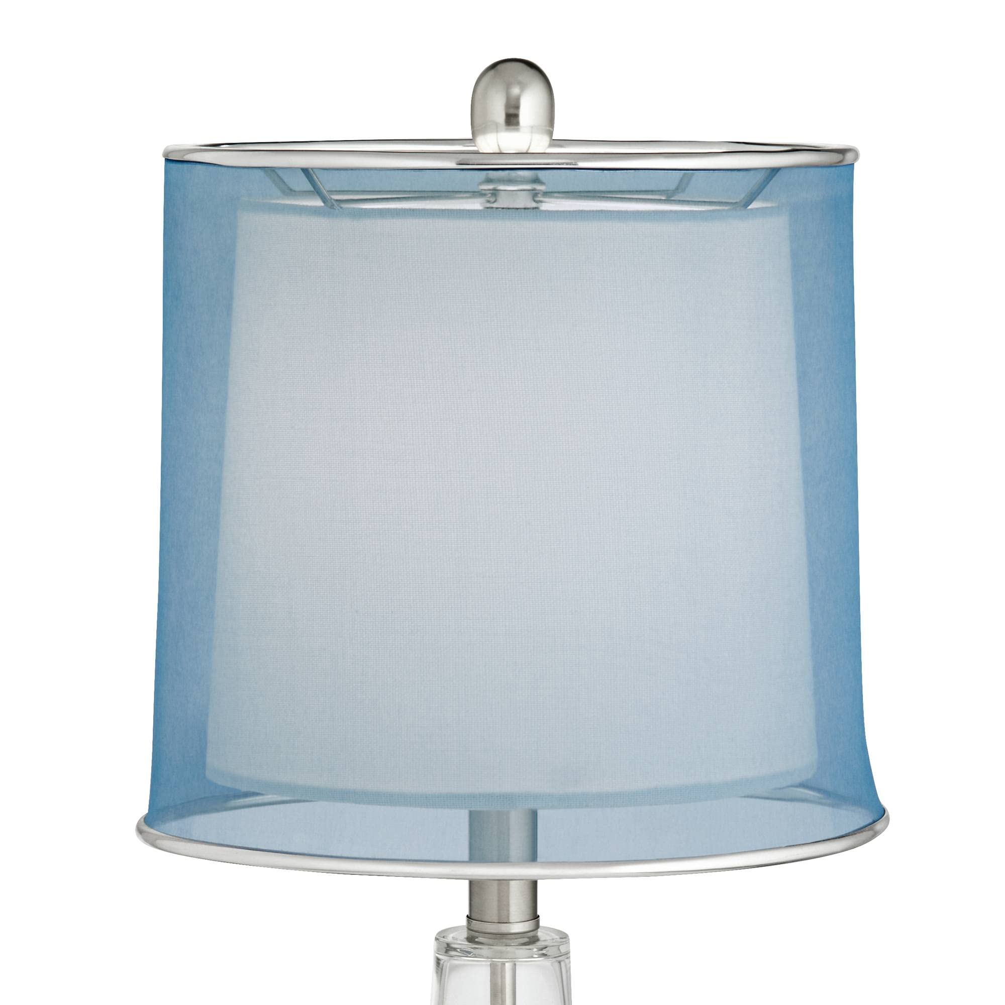 360 Lighting LED Modern Accent Table Lamps Set of 2 - 21.75