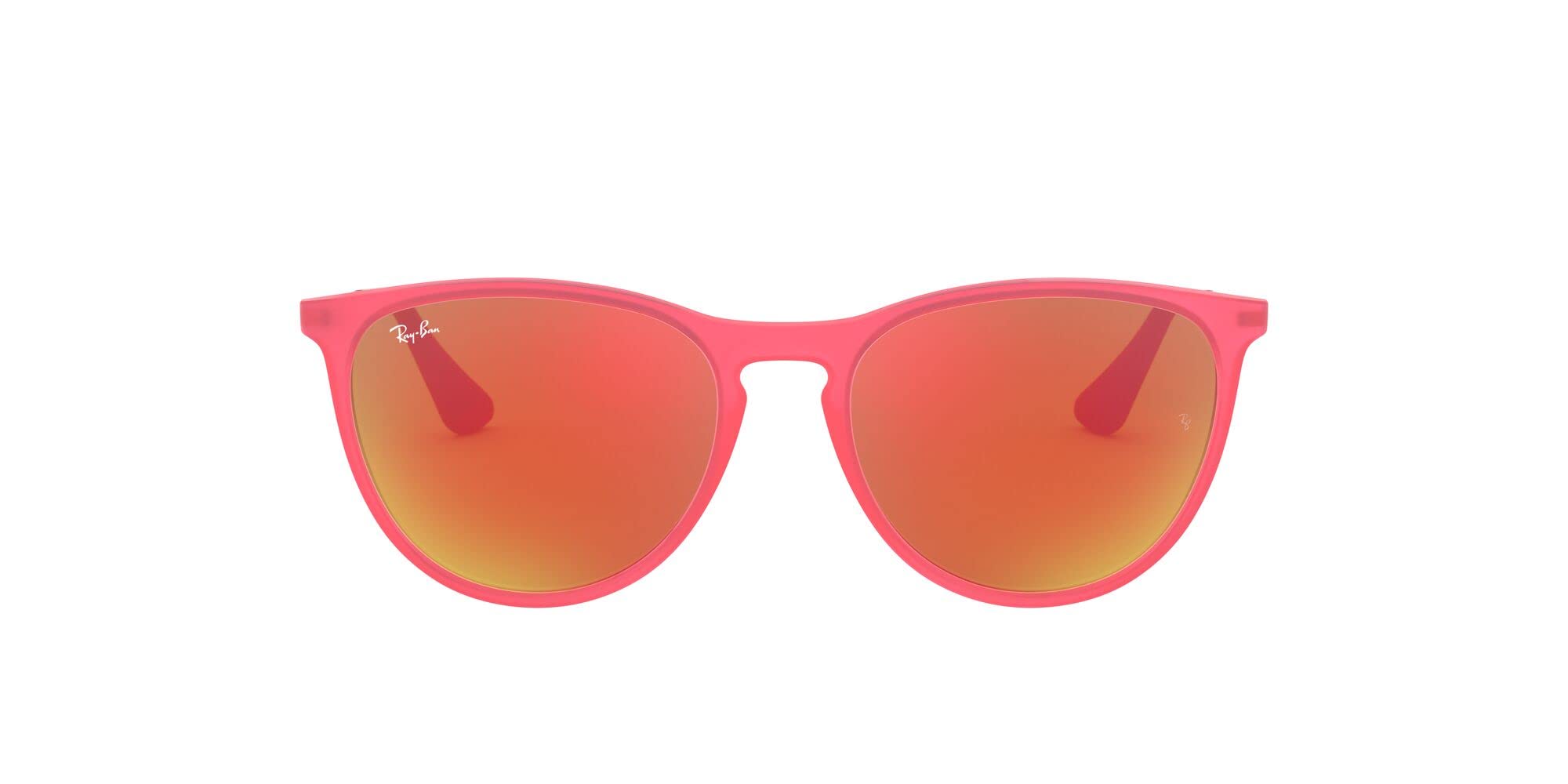 Ray-Ban Junior Kids' RJ9060s Erika Round Sunglasses - UV Protection, Lightweight & Durable for Outdoor Play, Beach & School Activities