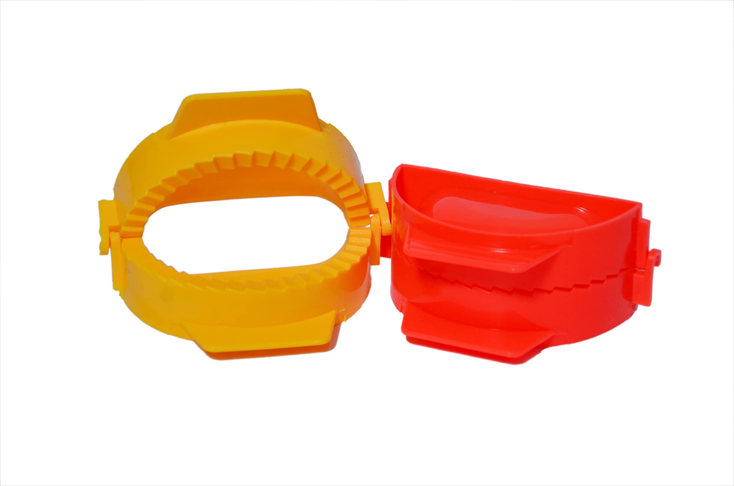 A2S Plastic Gujiya Maker (Pack of 2) - Multicolor Gujiya Mould for Indian Sweets - Perfect for Diwali, Holi & Festive Cooking