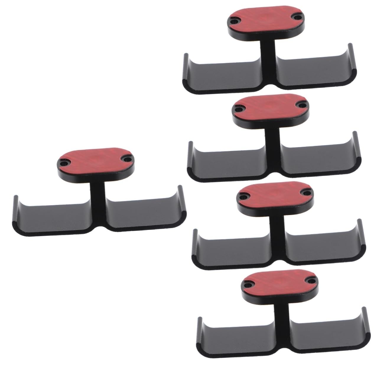 OSALADI 5-Pack Headphone Stand with Hook - Universal Headset Holder for Gaming, Office & Home - Space-Saving Headphone Hanger for Desk, Wall Mount & Cable Management