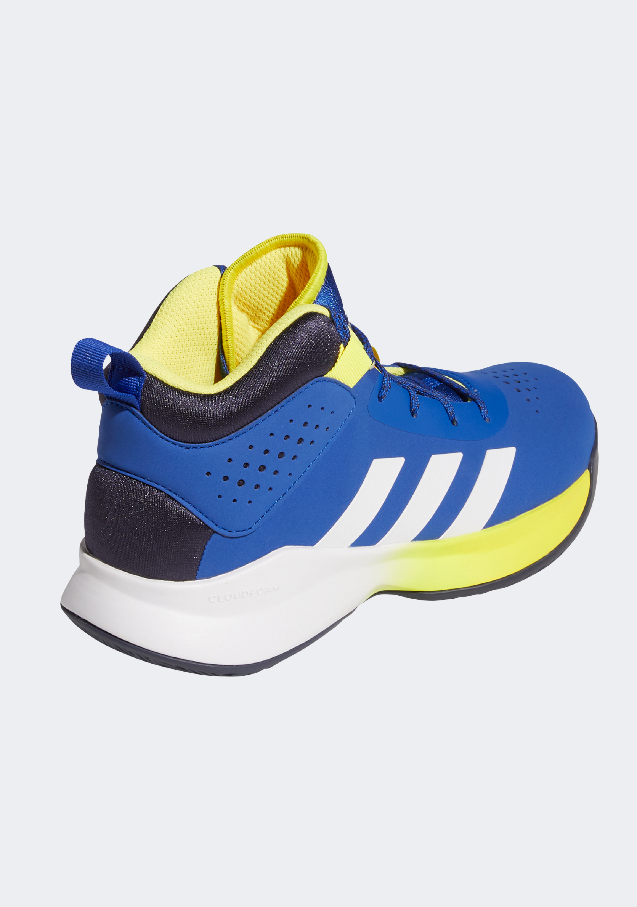 Adidas Junior Cross Em Up 5 Wide Basketball Shoes for Kids - Youth Basketball Sneakers with Wide Fit & Support - Perfect for Court Play, Training, and School Sports