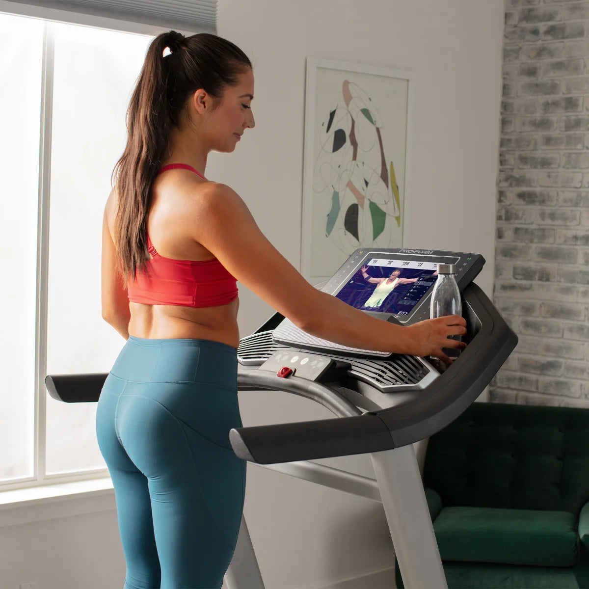 ProForm Trainer 14.0 Folding Treadmill - Compact Home Gym Equipment for Cardio Workouts | Perfect for Small Spaces & Apartment Fitness