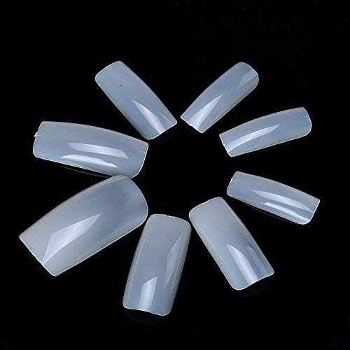 Premium 100-Piece Acrylic Artificial Nails Set with 3g Nail Glue - Reusable Fake Nails for Salon-Quality Manicures at Home, Parties & Special Occasions