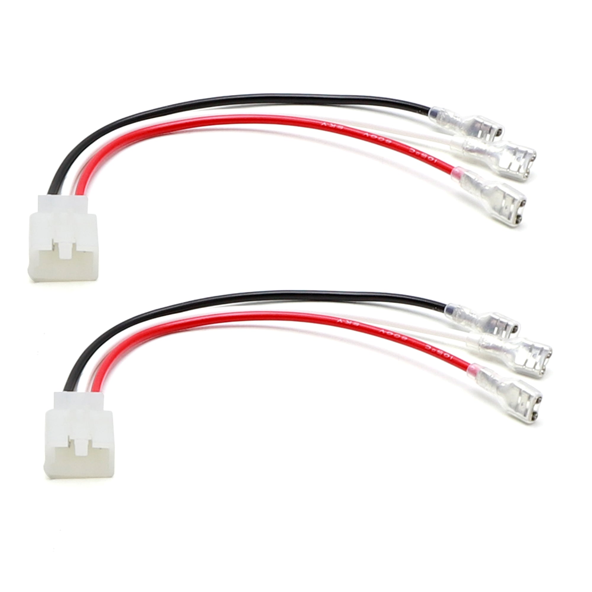 3 Pin Harness Side Male Adapters Wire Pigtails for Yamaha 95-01 Banshee Headlamp - Compatible with ATV & Dirt Bike Lighting Systems