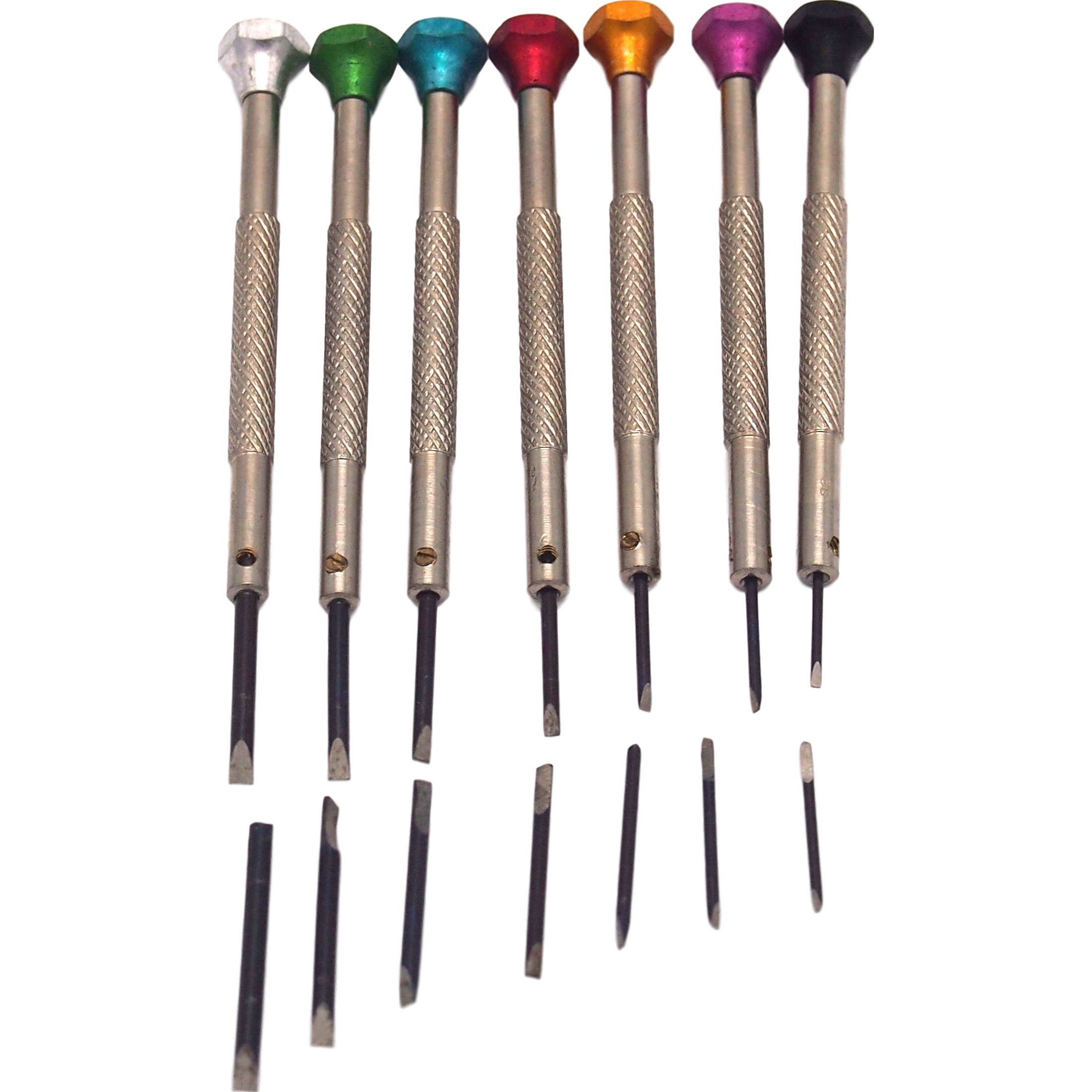 7-Piece Precision Screwdriver Set for Watch & Jewelry Repair - Professional Watchmaker Tools Kit for Eyeglasses, Electronics & Small Device Maintenance