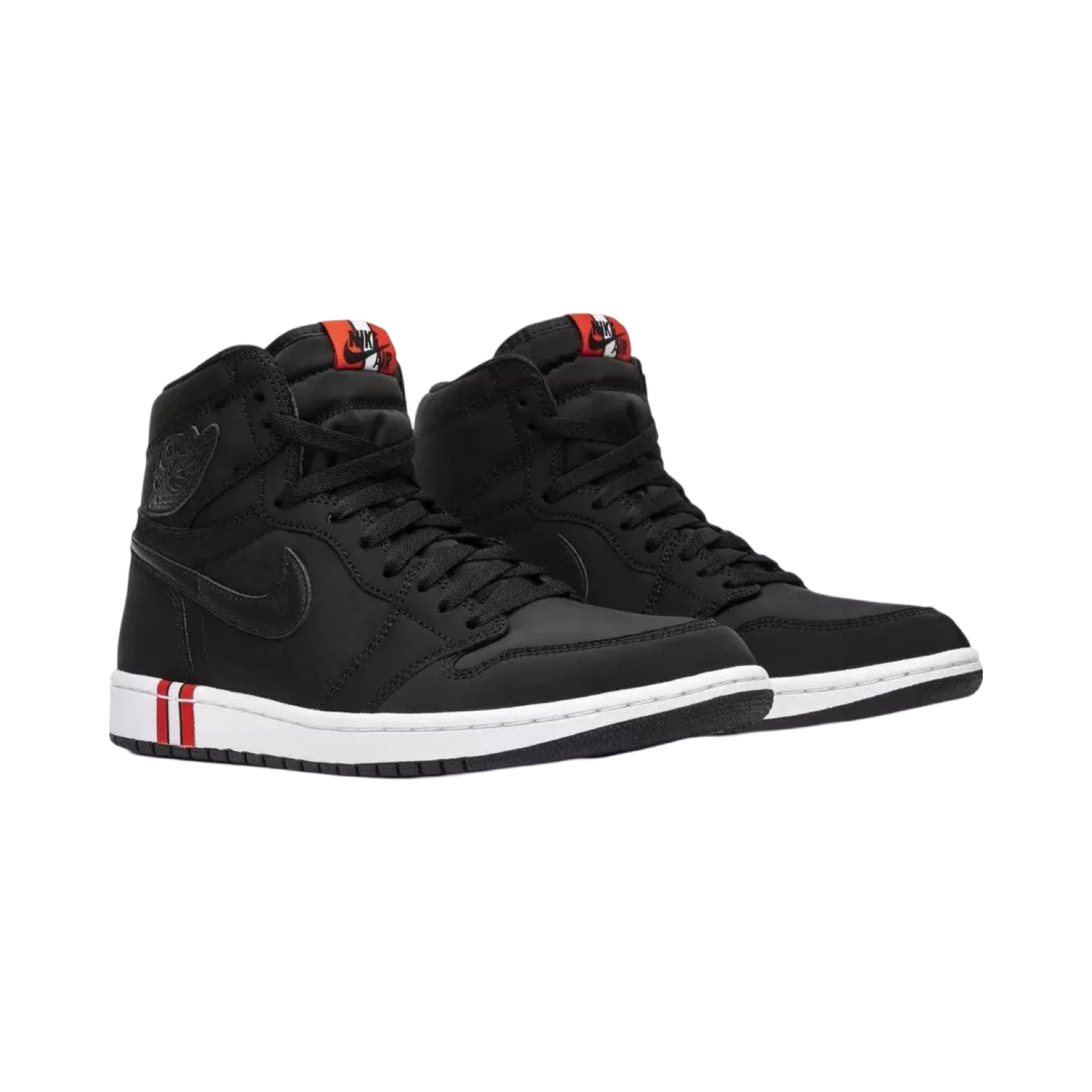 Air Jordan 1 Retro High OG PSG Black White Red Basketball Shoes - Men's Sneakers for Streetwear & Sports Fashion