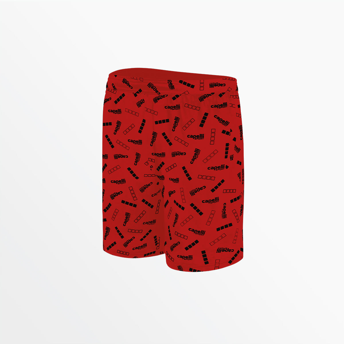 Youth Signature Print Training Shorts - Breathable Workout Shorts for Men & Women - Perfect for Gym, Running & Sports