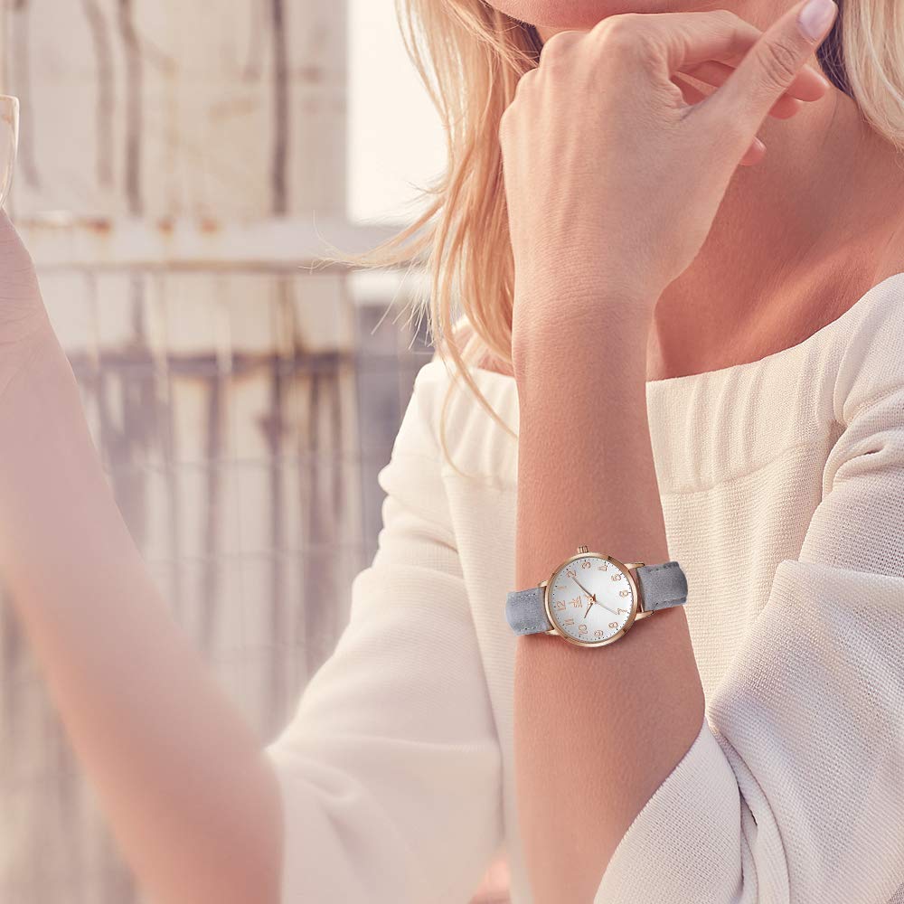 Minimalist Ultra-Thin Women's Watch - 2024 Fashion Design Ladies Waterproof Wristwatch for Women, Elegant Dainty Gift for Her - Perfect for Office, Daily Wear & Special Occasions