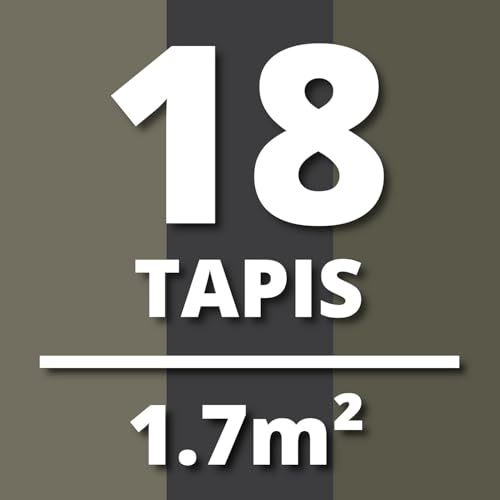 Camouflage Trio | 18 Tapis | 1,67 M²