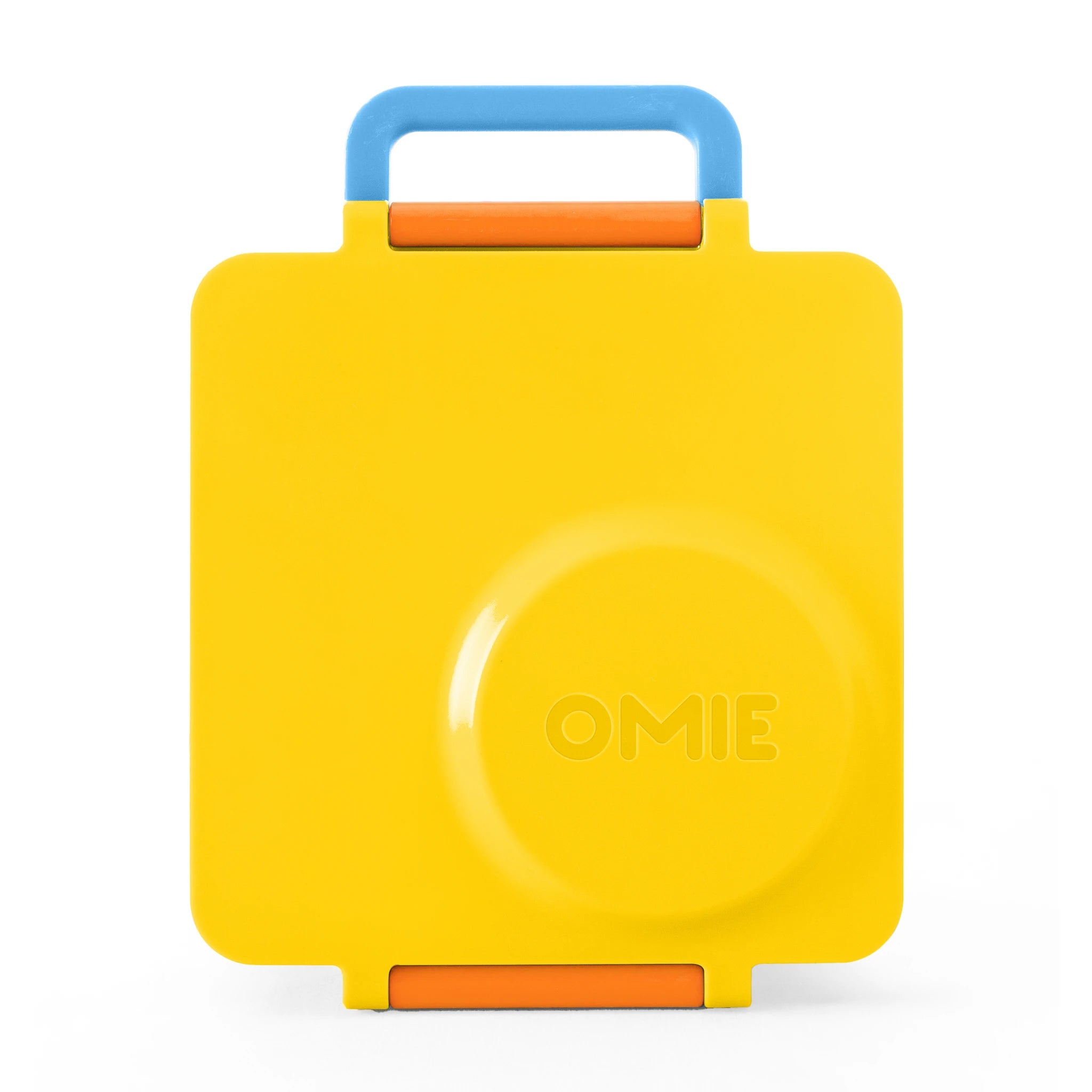 OmieBox V2 Bento Lunch Box for Kids - Leak Proof, Insulated Stainless Steel Container with Compartments | Perfect for School, Picnics & Travel (Sunshine Yellow)