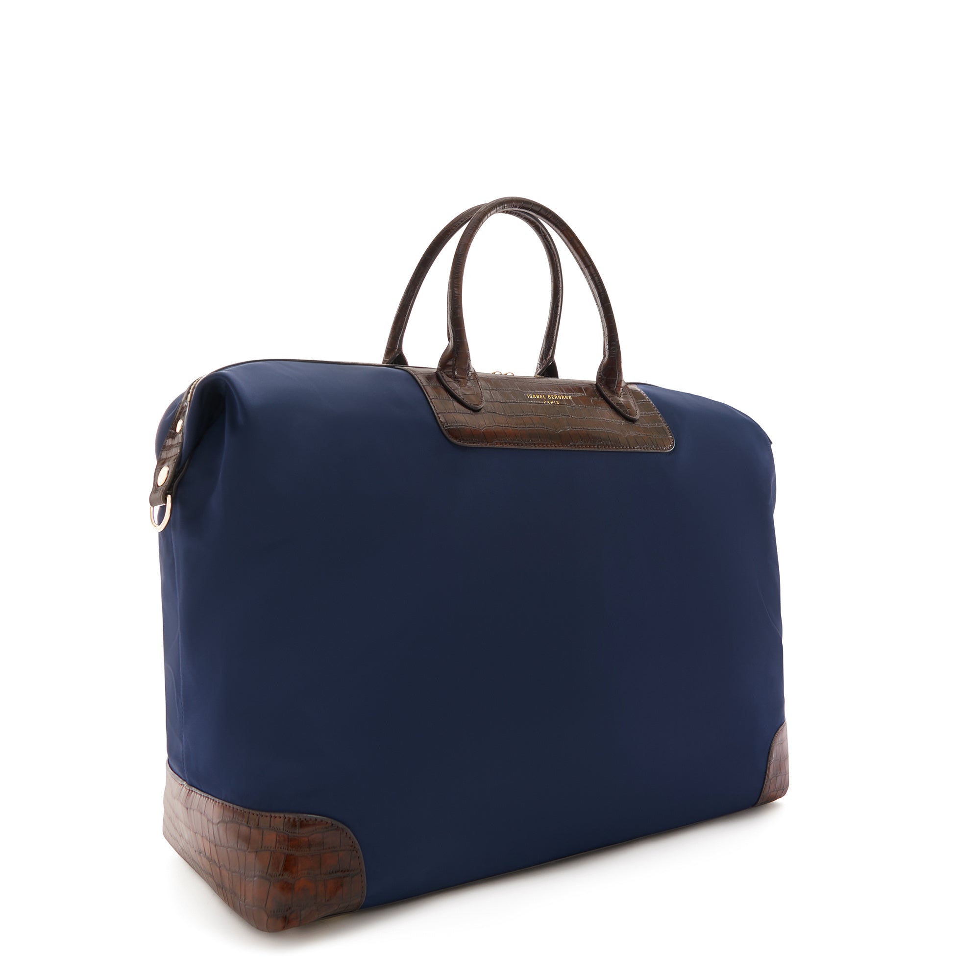 Luxury Clarice Blue Weekend Bag Medium - Designer Travel Tote for Women, Perfect for Weekend Getaways & Business Trips