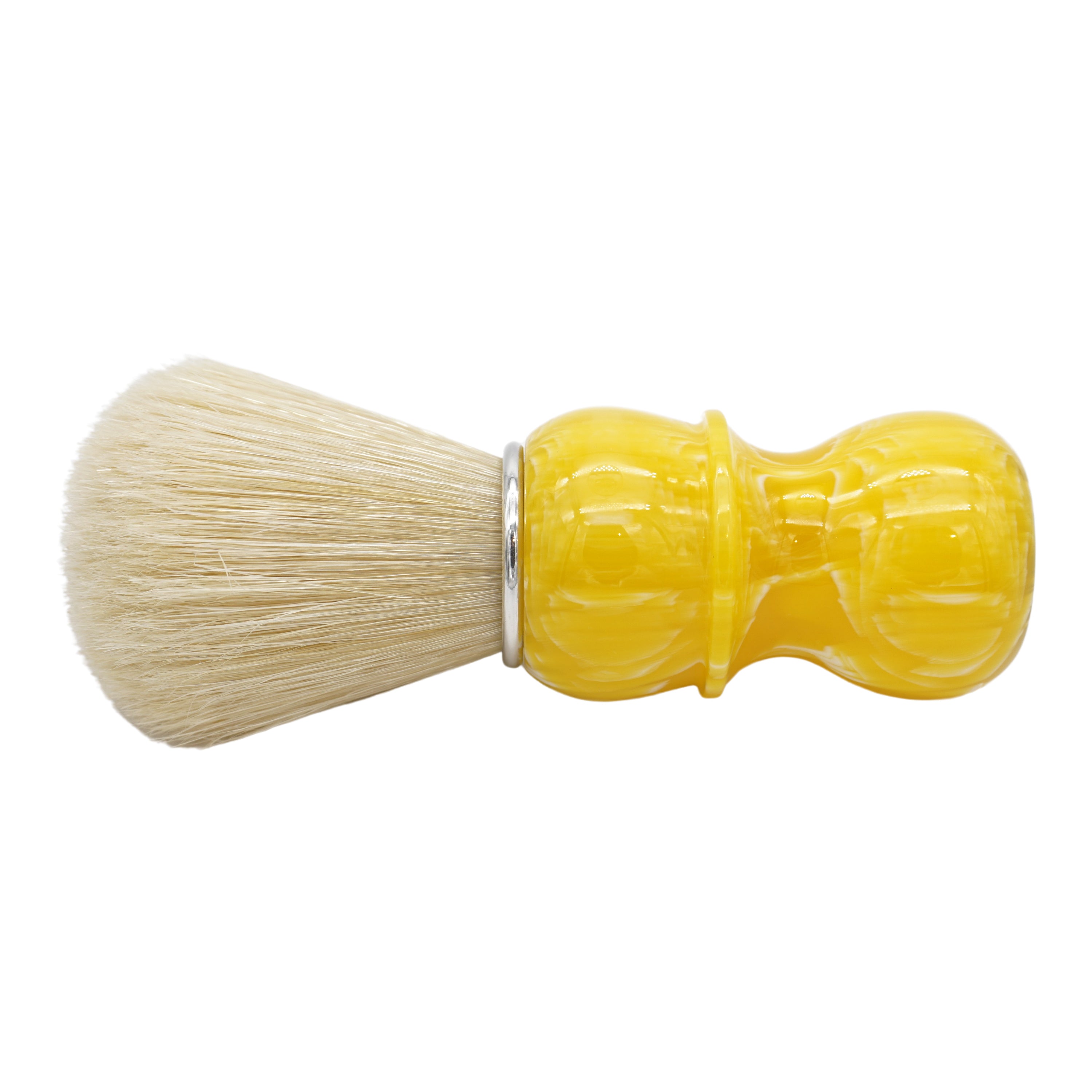 Premium 24mm Semogue SOC Boar Hair Shaving Brush with Handcrafted Lemon Drop Handle by AP Shave Co. - Perfect for Wet Shaving & Grooming Kits