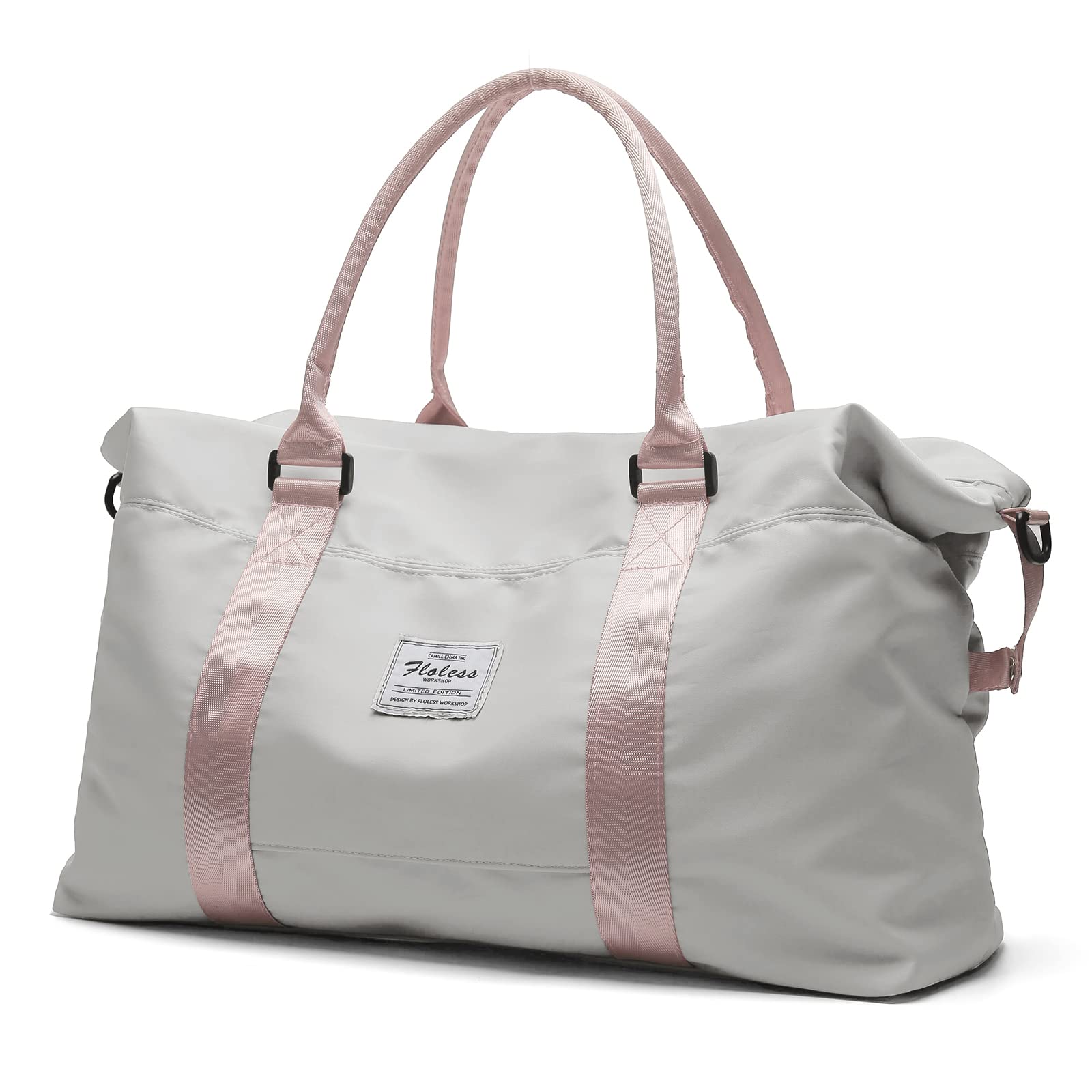 Best Travel Duffel Bag for Women - Lightweight Sports Tote & Gym Shoulder Bag - Perfect as Weekender Overnight Bag for Travel, Workout, Yoga & Weekend Getaways