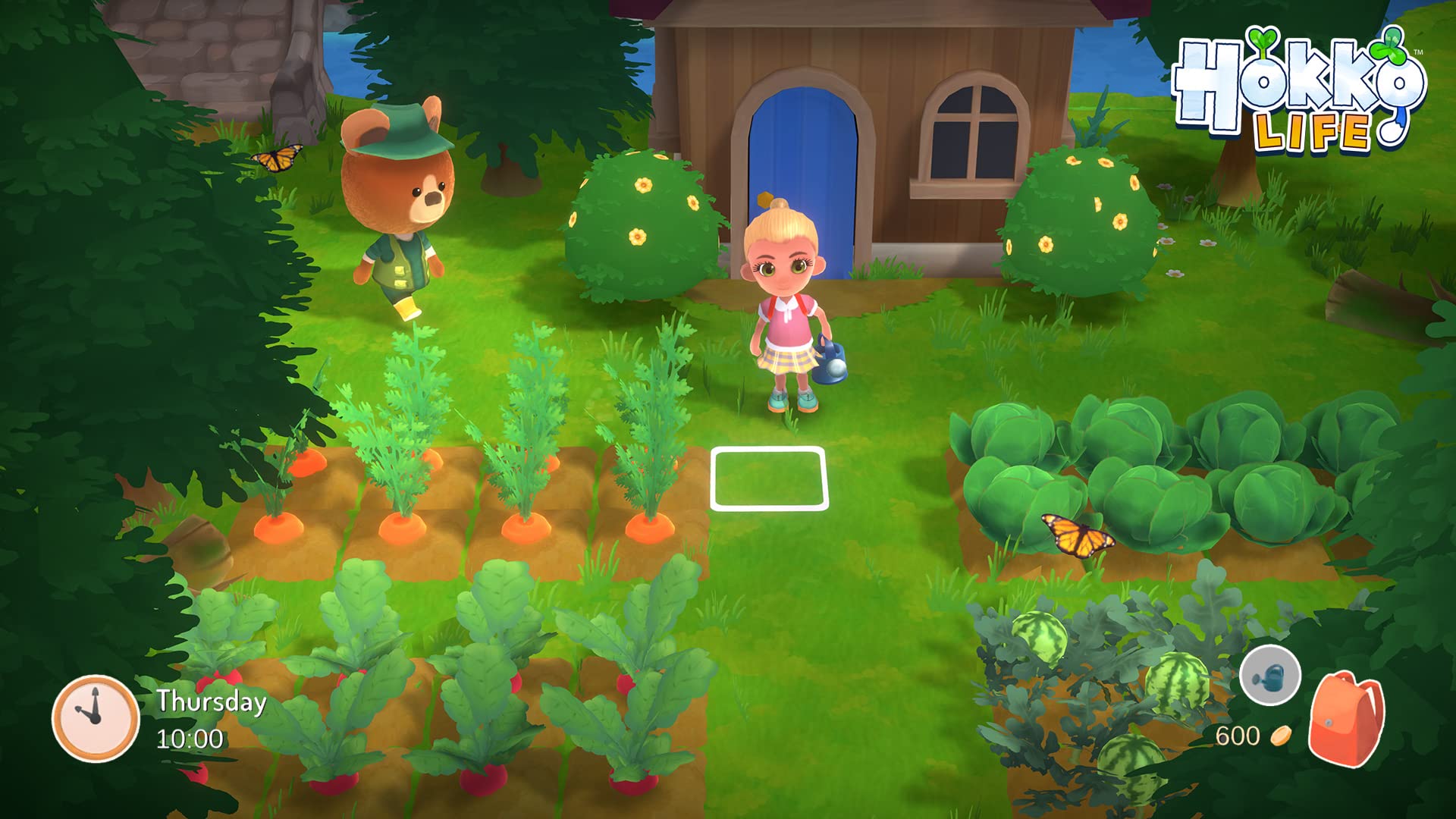 Hokko Life - Relaxing Farming & Life Simulation Game for Nintendo Switch - Perfect for Casual Gamers & Animal Crossing Fans