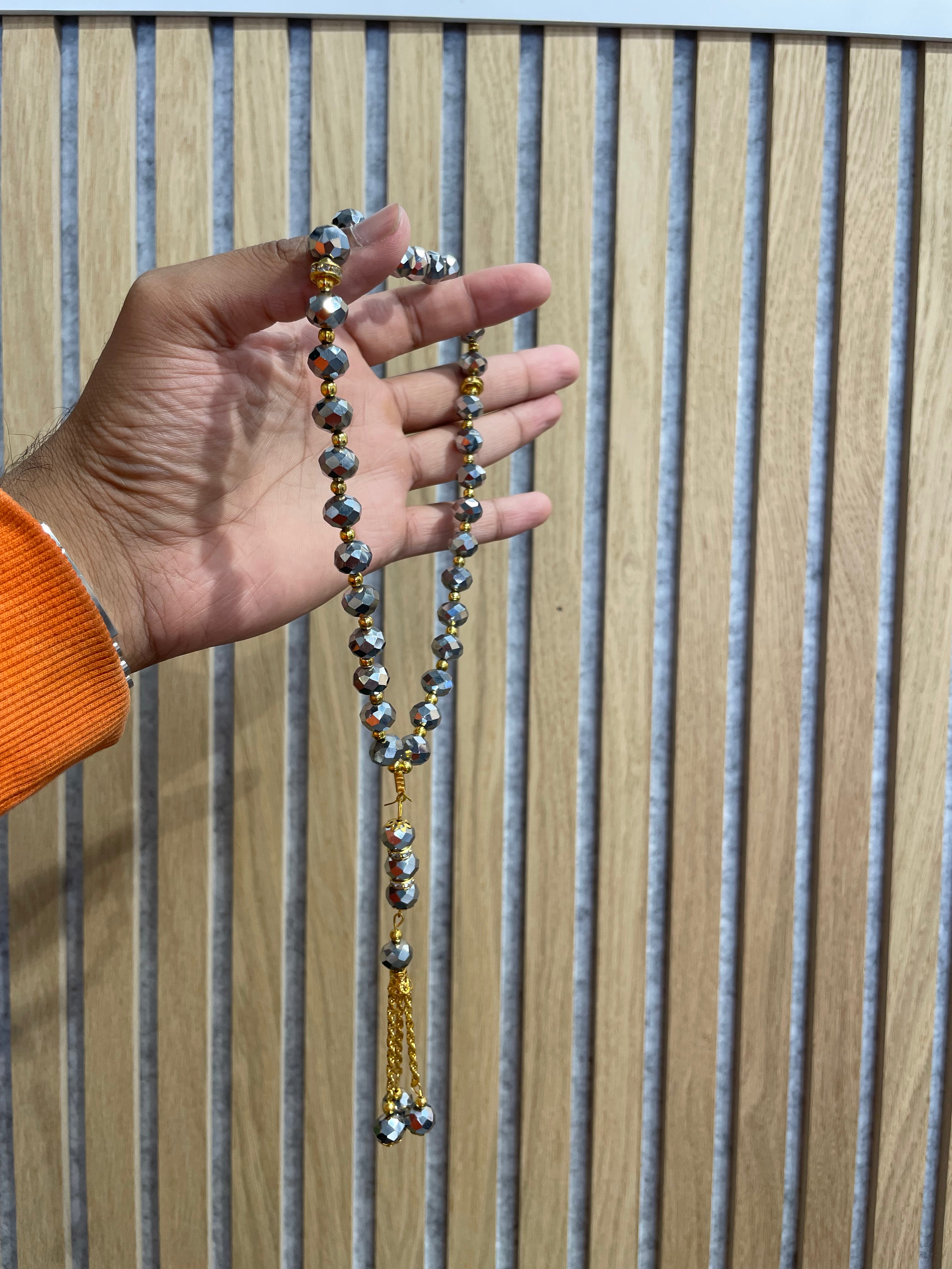 Premium Islamic Prayer Beads Tasbeeh - 33 or 99 Count Muslim Rosary for Dhikr & Meditation - Perfect for Daily Worship, Spiritual Reflection & Stress Relief