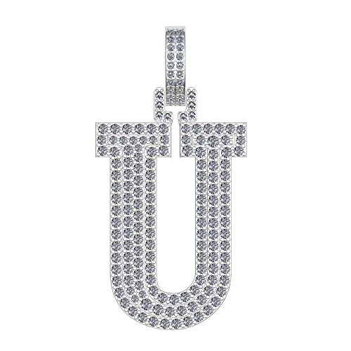 Initial U Necklace